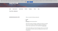 Desktop Screenshot of lists.adiscon.net