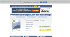 Desktop Screenshot of loganalyzer.adiscon.com